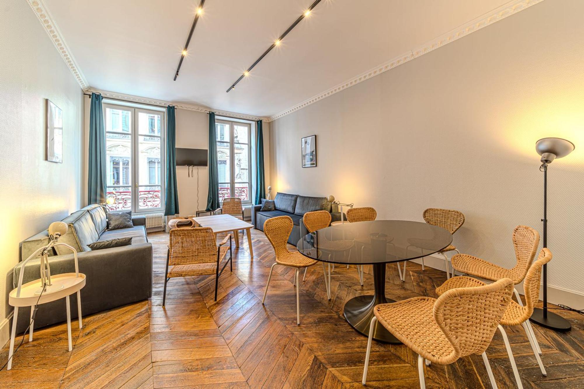 The Grenette Spacious Renovated Apartment 8 People Cordeliers Lyon Luaran gambar